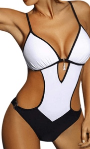 trikinis blanco roto